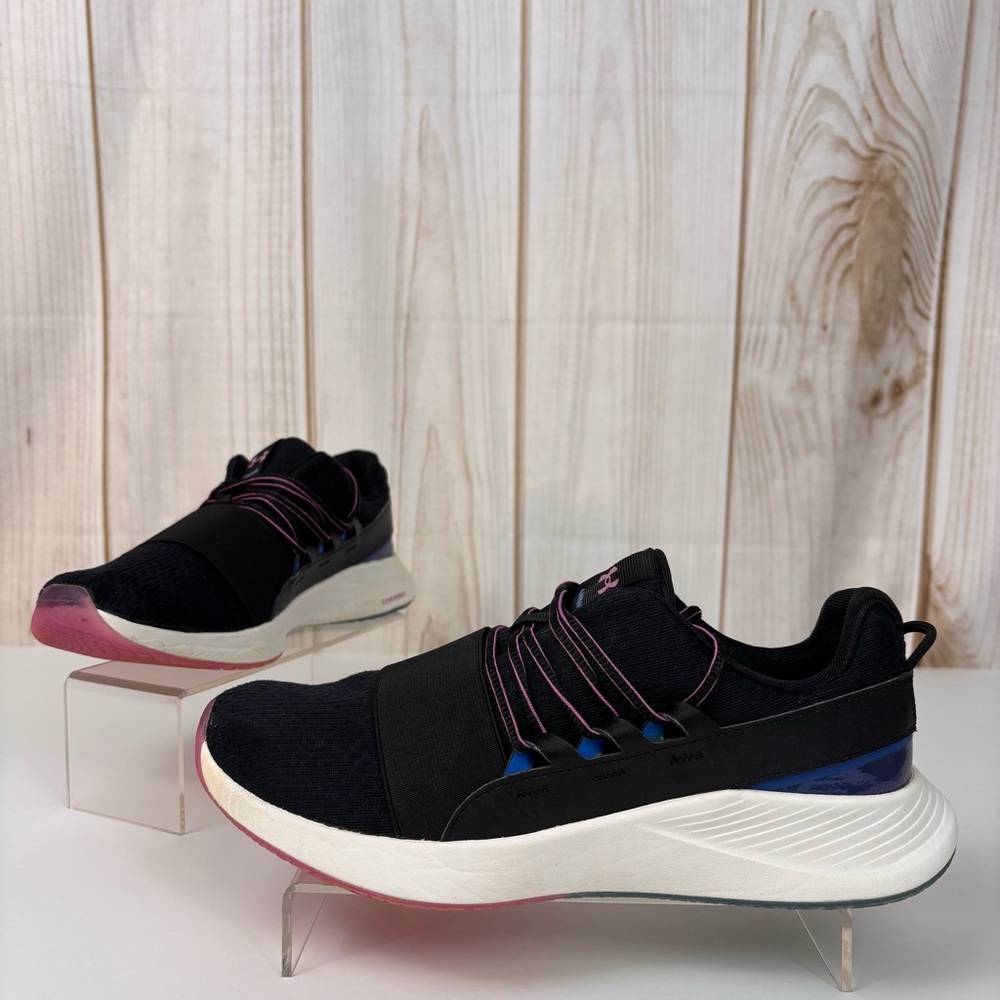 Under Armour Breathe Shoes Lace Ultra Lightweight Running Trainer Mesh Black 10